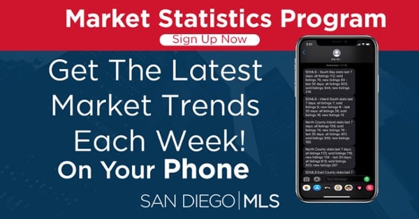 Click to sign up and receive  local area stats sent to your phone