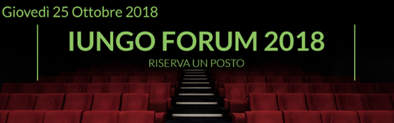 Prenota un posto - IUNGO Forum 2018