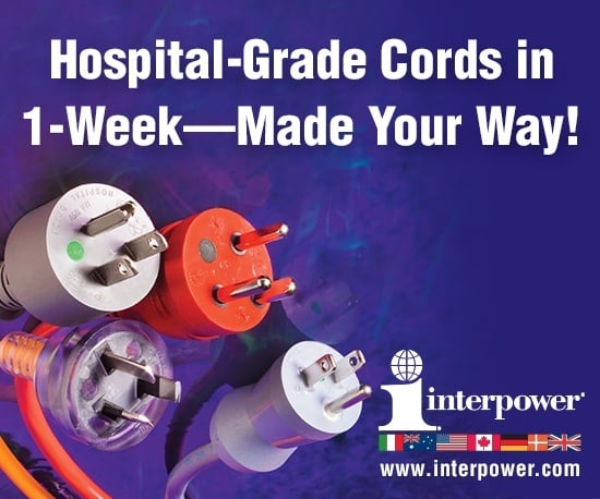 Hospital-Grade Cords in 1-Week!