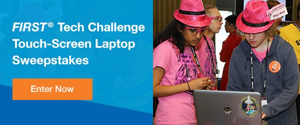 FIRST Tech Challenge Laptop Sweepstakes